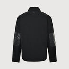 LOUIS VUITTON Black Epi Texture Zip Jacket