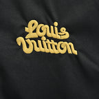 LOUIS VUITTON × Tyler the Creator Black Harrington Jacket with Monogram Sherpa Collar