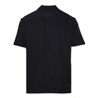 Prada Metal Triangle Logo Polo Shirt