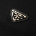Prada Metal Triangle Logo Polo Shirt