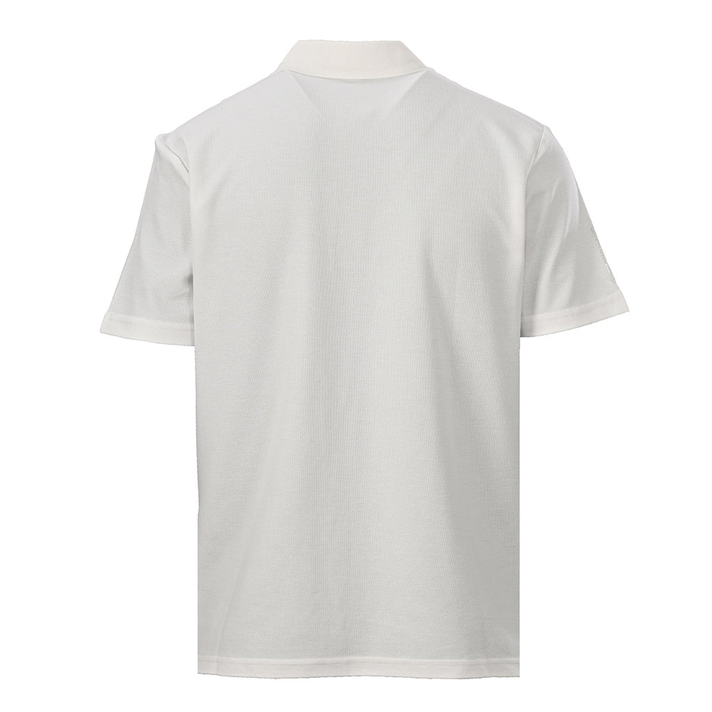Prada Metal Triangle Logo Polo Shirt