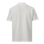 Prada Metal Triangle Logo Polo Shirt