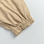 LOUIS VUITTON Khaki Monogram Embossed Hooded Windbreaker