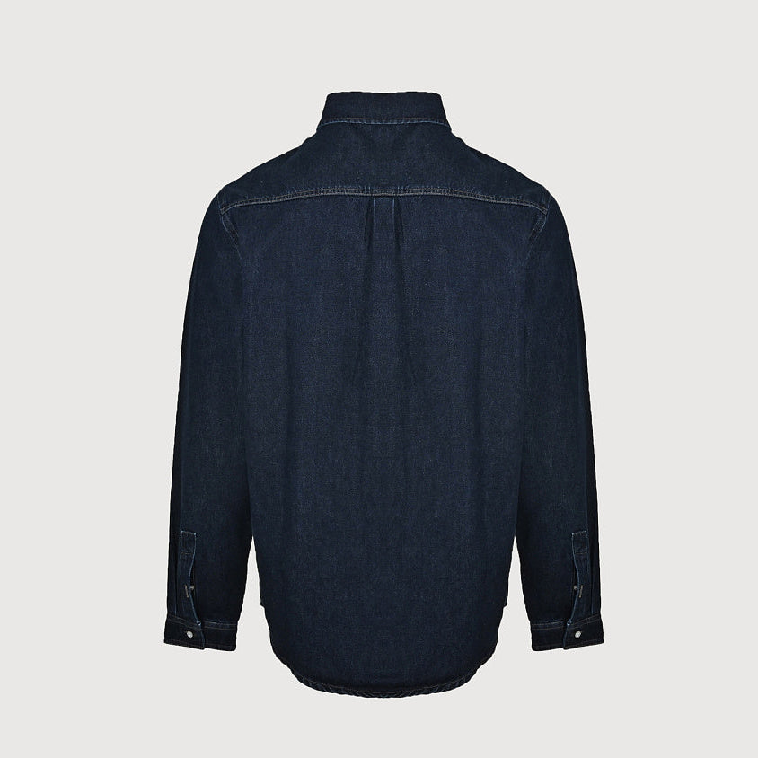 LOUIS VUITTON Dark Indigo Denim Button-Down Shirt