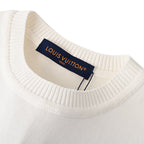 Louis Vuitton Rope-Embroidered Short-Sleeve Knit T-Shirt
