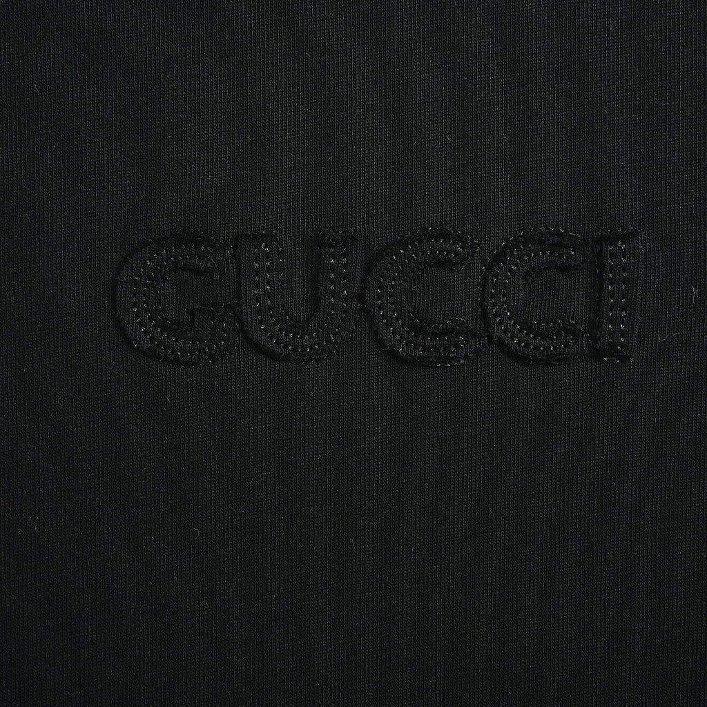 Gucci 2026 Premium Cotton T-Shirt — Black | Made in Italy