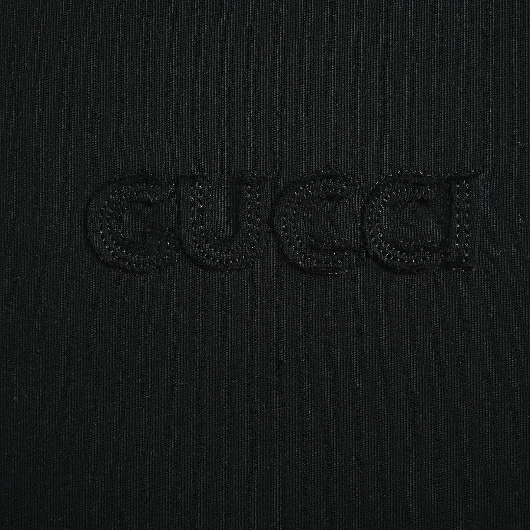 Gucci 2026 Premium Cotton T-Shirt — Black | Made in Italy