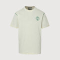 Gucci 2026 GG 1921 Crest Embroidered T-Shirt — Ivory | Made in Italy