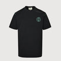 Gucci 2026 GG 1921 Crest Embroidered T-Shirt — Black | Made in Italy