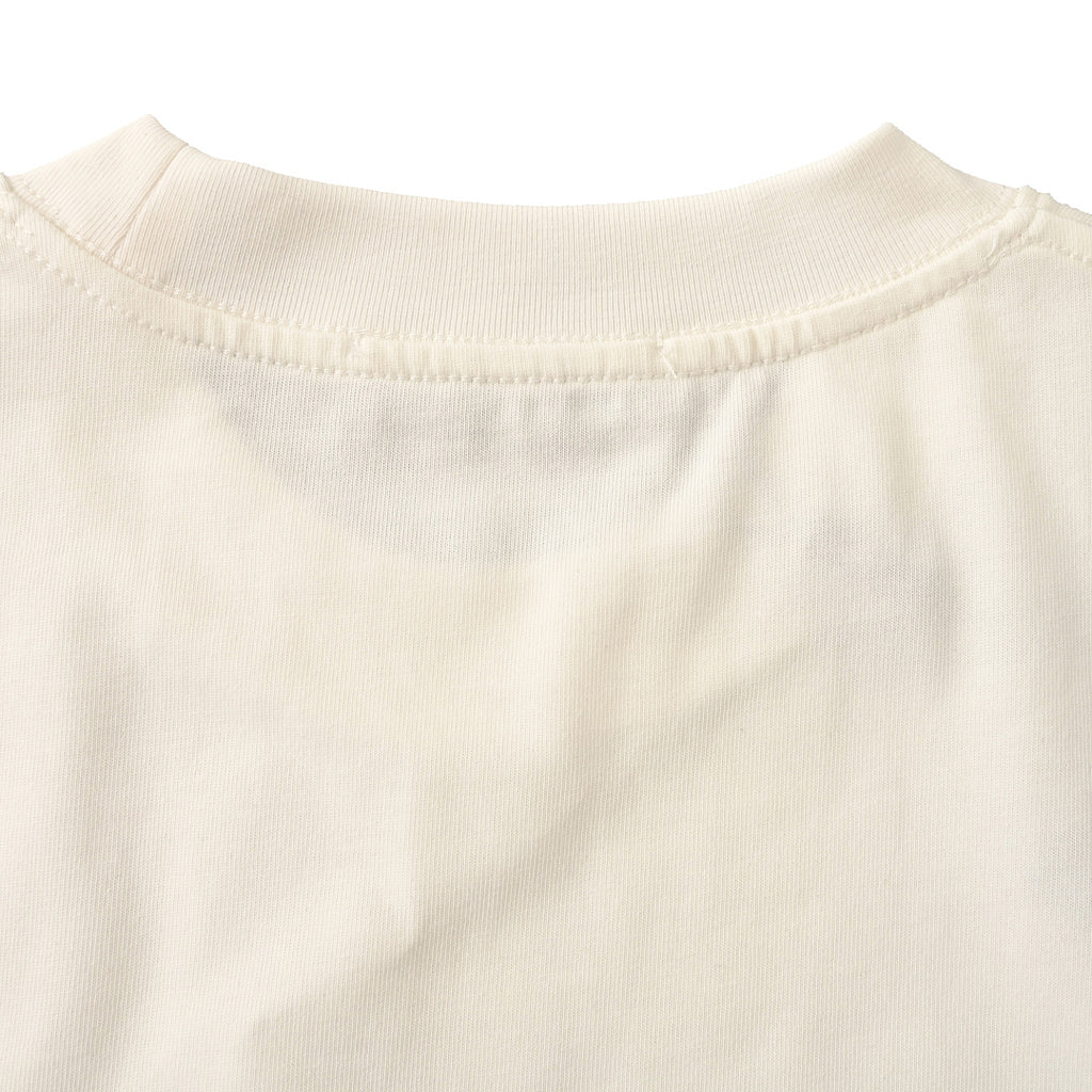 PRADA Velvet-Pocket T-Shirt with Triangle Logo Plaque