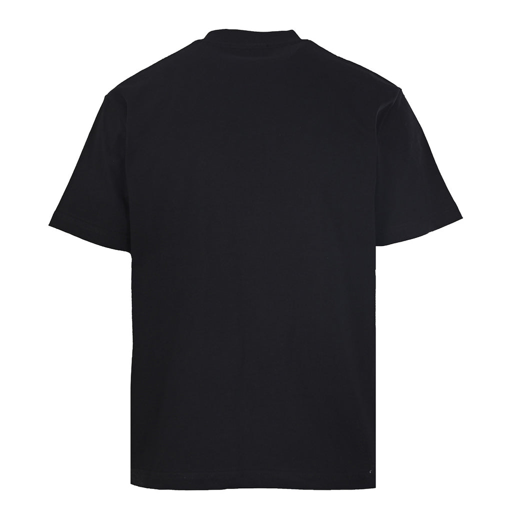 PRADA Velvet-Pocket T-Shirt with Triangle Logo Plaque