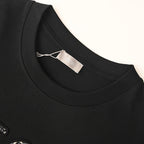 Dior Monogram Short-Sleeve T-Shirt with CD Letter Patch
