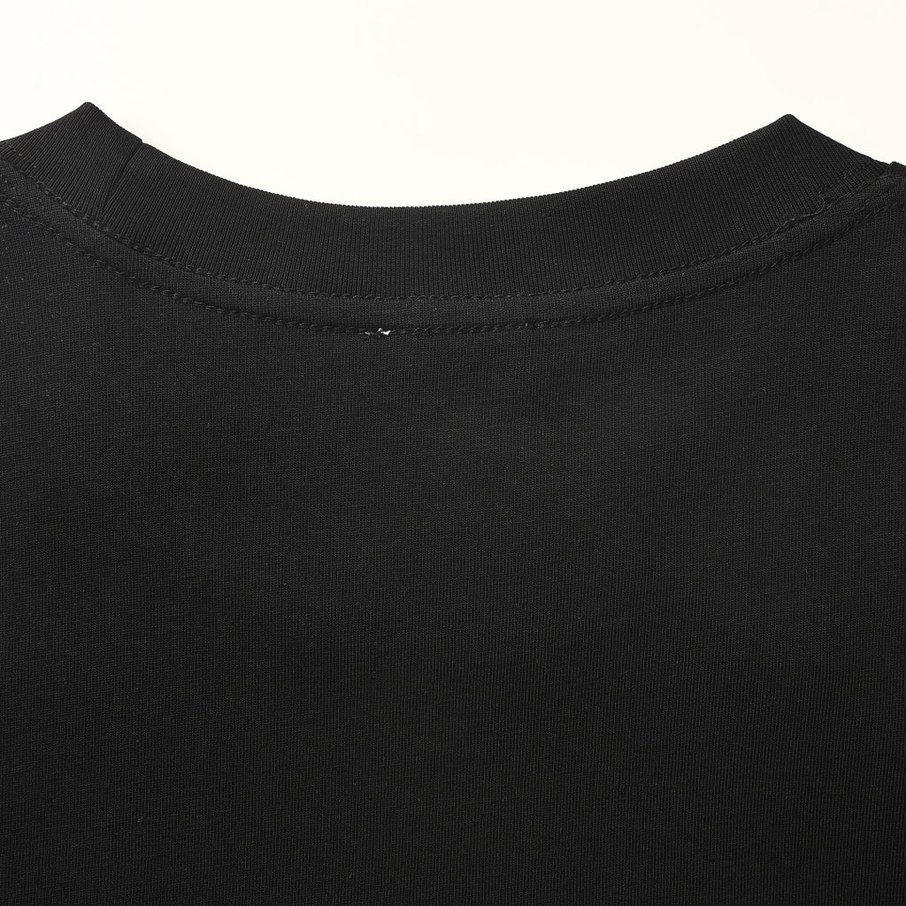 Dior Monogram Short-Sleeve T-Shirt with CD Letter Patch