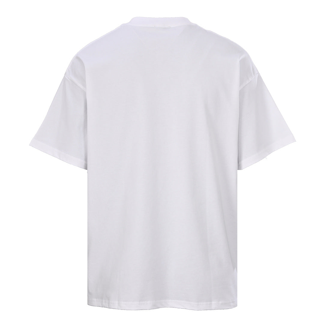 Dior Monogram Short-Sleeve T-Shirt with CD Letter Patch