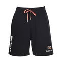 Burberry Check and Equestrian Knight Motif Terry-Stitch Shorts
