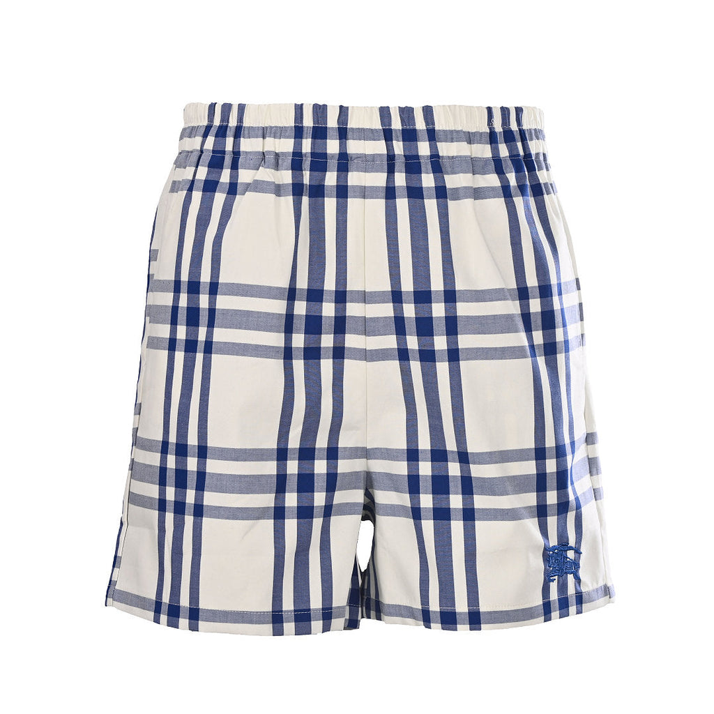 Burberry Equestrian Knight Check Shorts