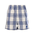 Burberry Equestrian Knight Check Shorts
