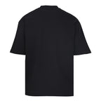 Balenciaga Distressed Logo Relaxed-Fit Cotton T-Shirt