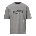 Balenciaga Logo-Print Cotton Jersey T-Shirt