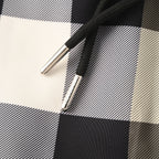 Burberry Check Drawstring Mesh-Lined Beach Shorts