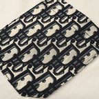 DIOR Yarn-Dyed All-Over Print Short-Sleeve Pocket T-Shirt