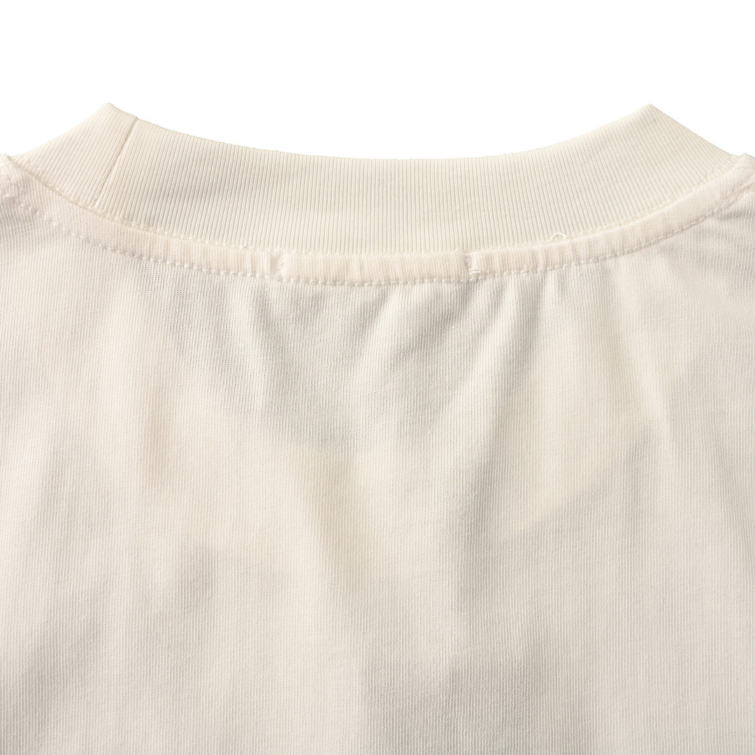 DIOR Yarn-Dyed All-Over Print Short-Sleeve Pocket T-Shirt