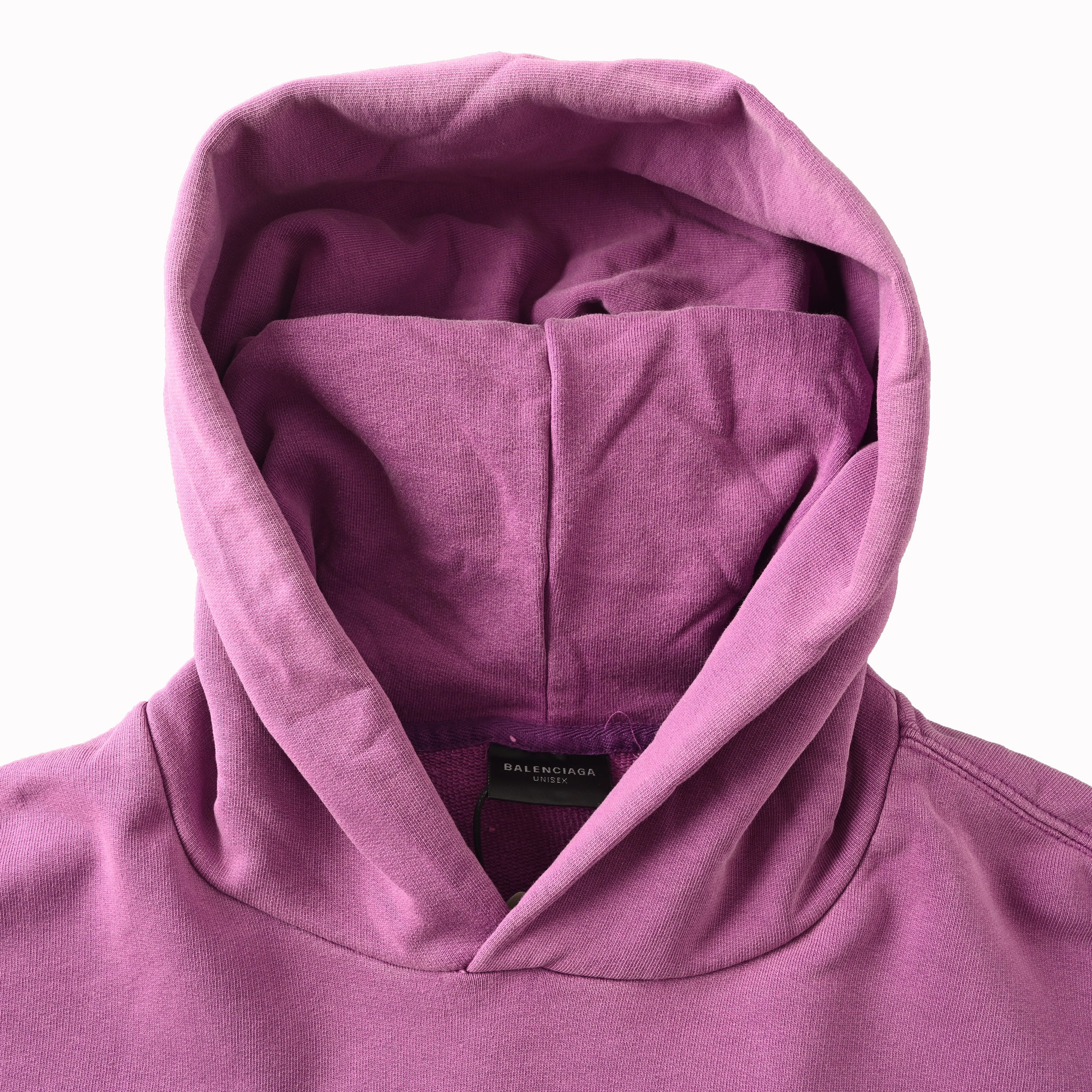 Balenciaga Unisex Oversized Logo Hoodie