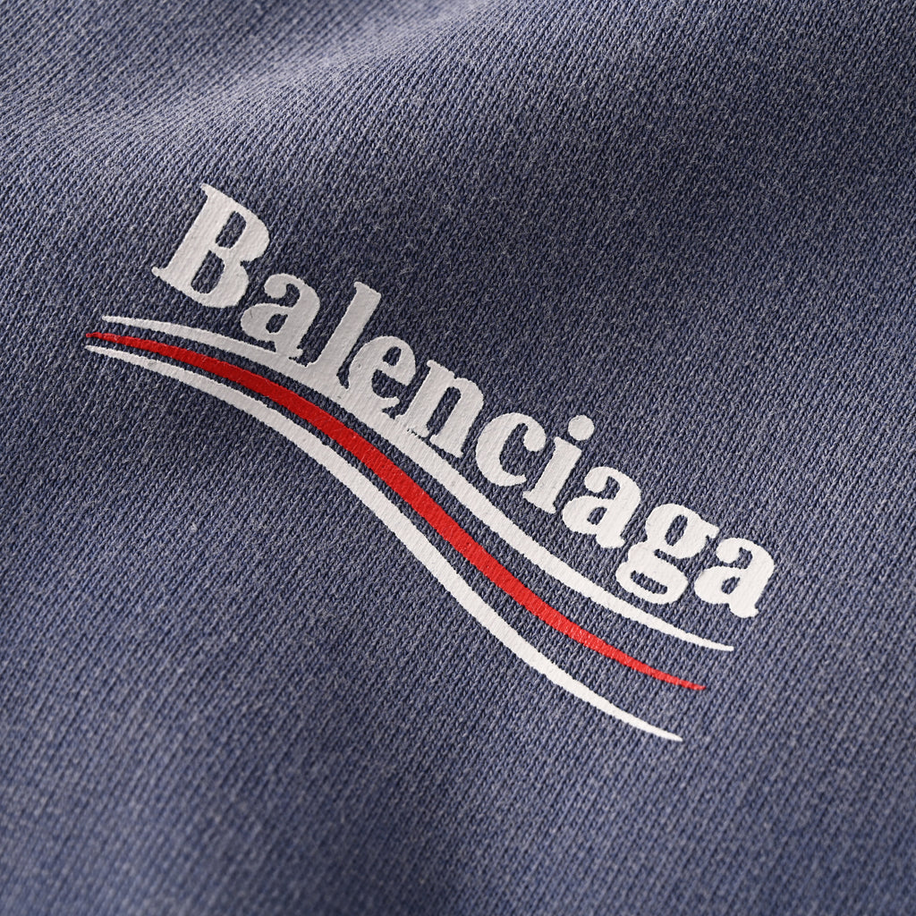 Balenciaga Unisex Oversized Logo Hoodie