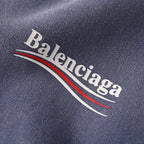 Balenciaga Unisex Oversized Logo Hoodie