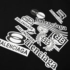 Balenciaga Unisex Oversized Logo Hoodie