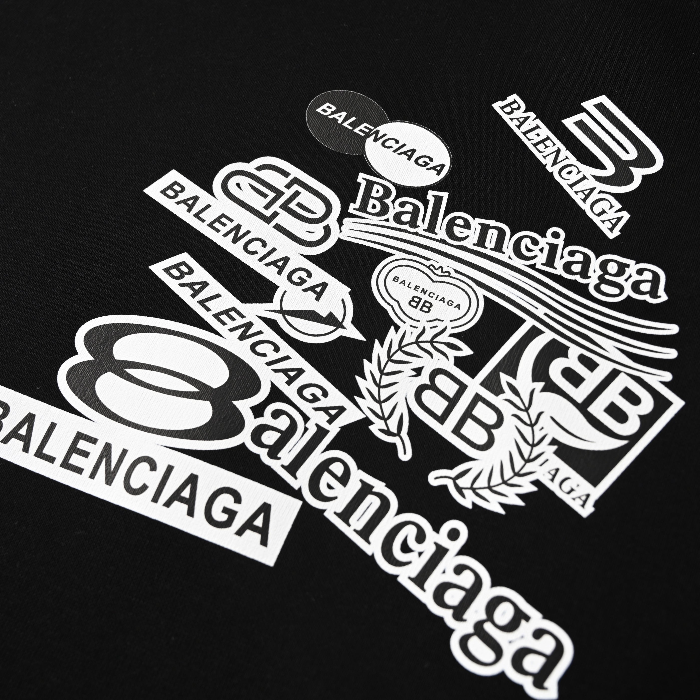 Balenciaga Unisex Oversized Logo Hoodie
