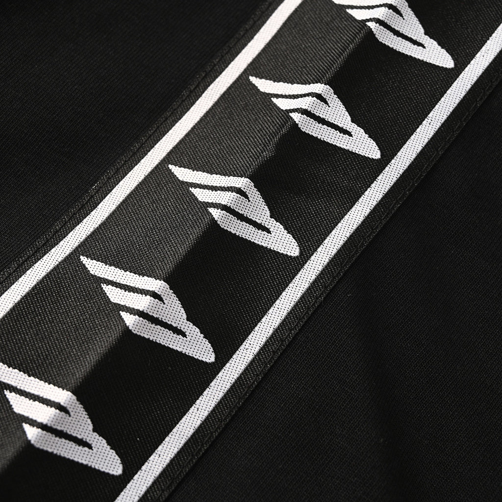 BALENCIAGA 3B Logo-Tape Short-Sleeve T-Shirt