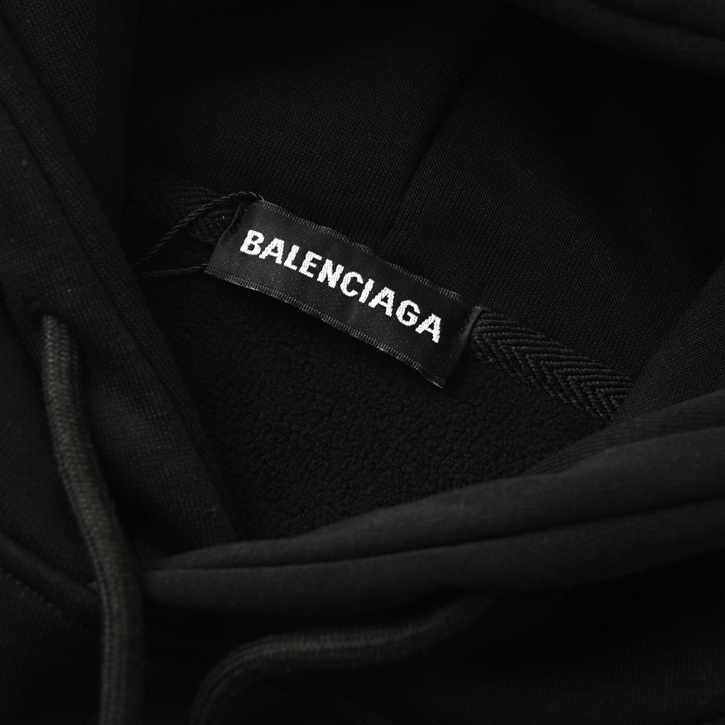 Balenciaga Unisex Oversized Logo Hoodie