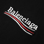 BALENCIAGA Cola Embroidery Short-Sleeve Polo Shirt