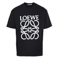 Loewe Oversized Graphic Print T-Shirt — Black