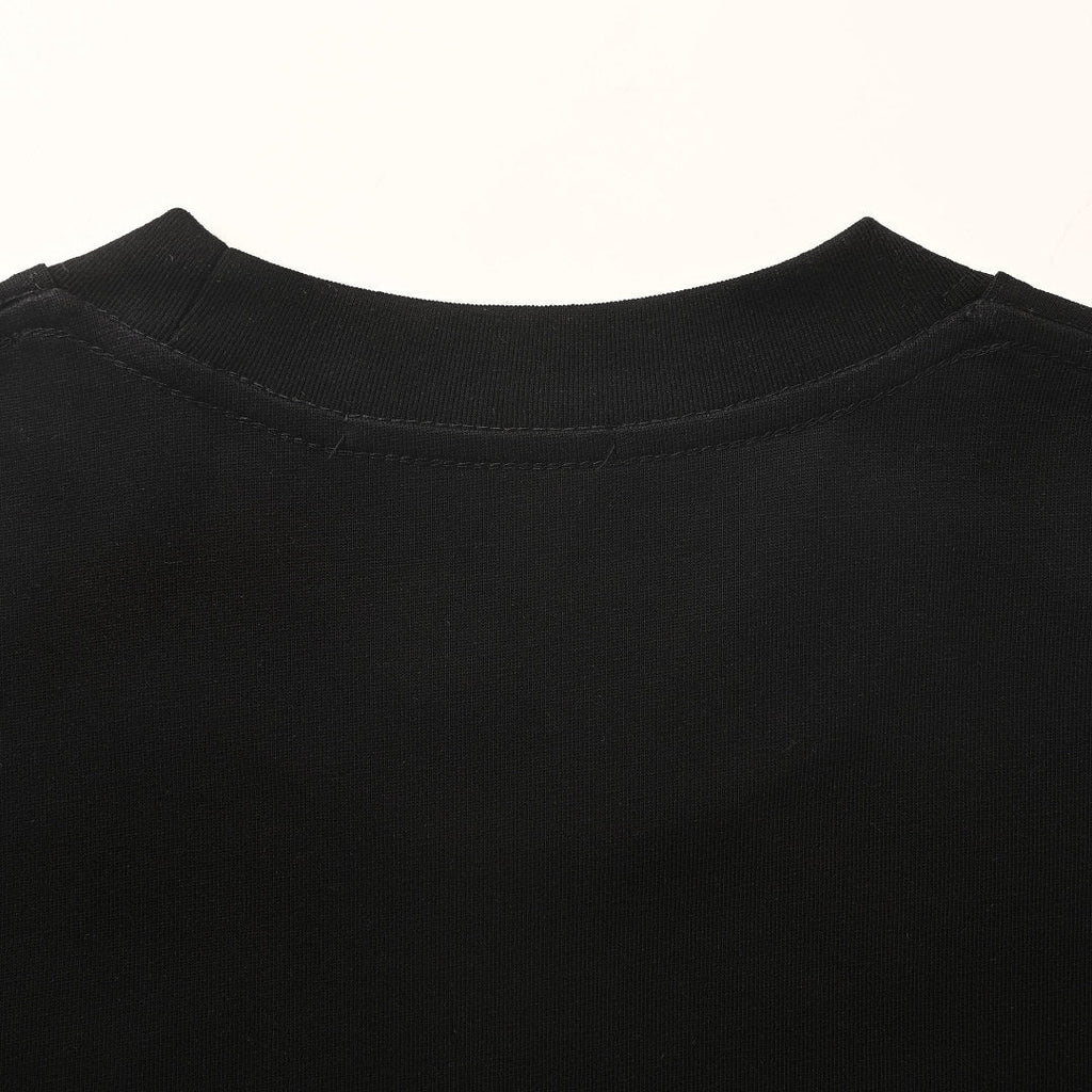 Loewe Oversized Graphic Print T-Shirt — Black