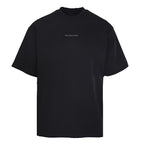 Balenciaga Short-Sleeve T-Shirt with Front and Back Rhinestone Embellishments