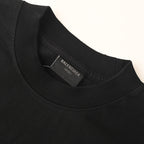 Balenciaga Short-Sleeve T-Shirt with Front and Back Rhinestone Embellishments