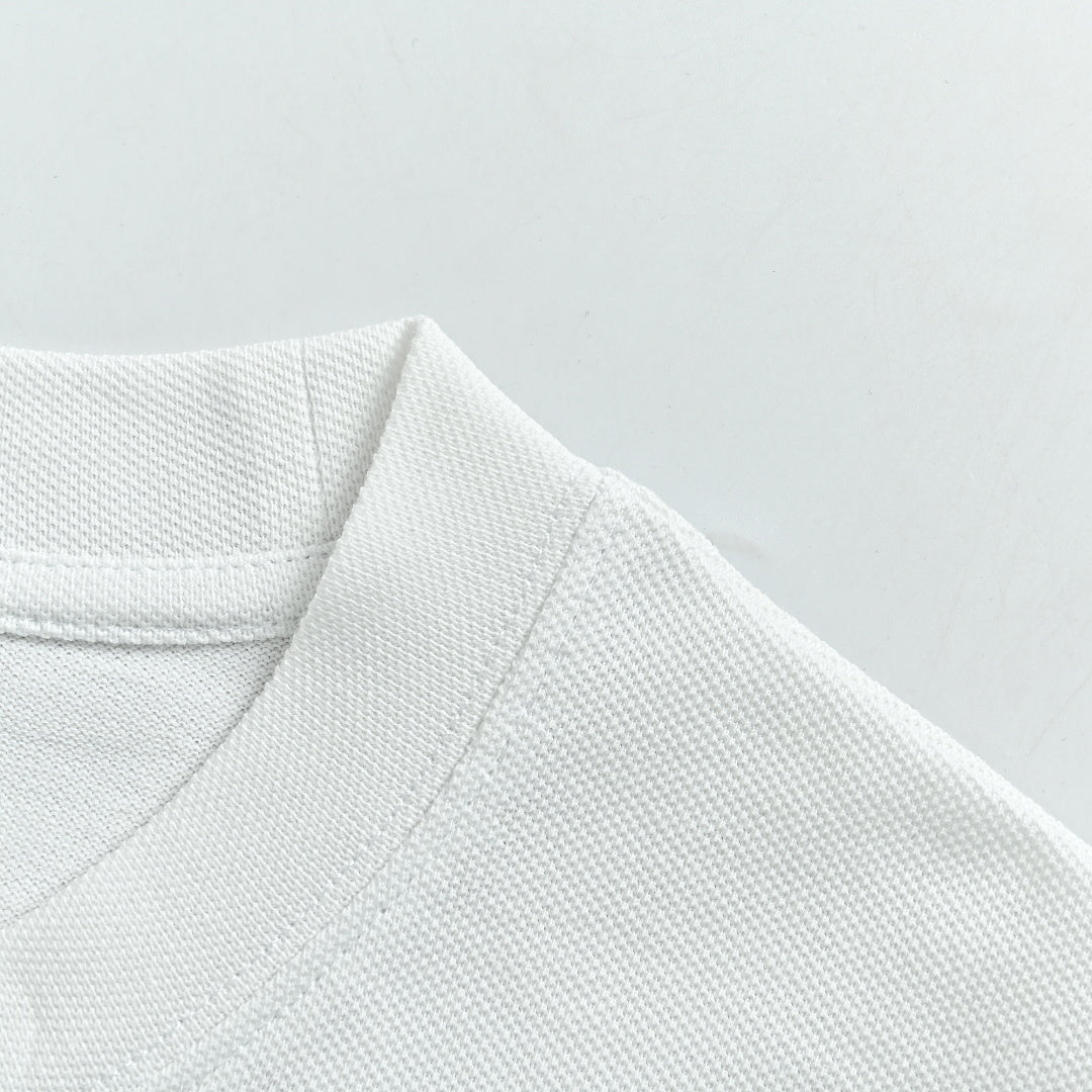 Gucci 2026 Horsebit Pocket T-Shirt — Ice Blue | Made in Italy