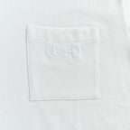 Gucci 2026 Horsebit Pocket T-Shirt — Ice Blue | Made in Italy
