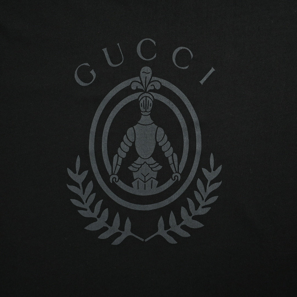 Gucci 2026 Horsebit Pocket T-Shirt — Black | Made in Italy