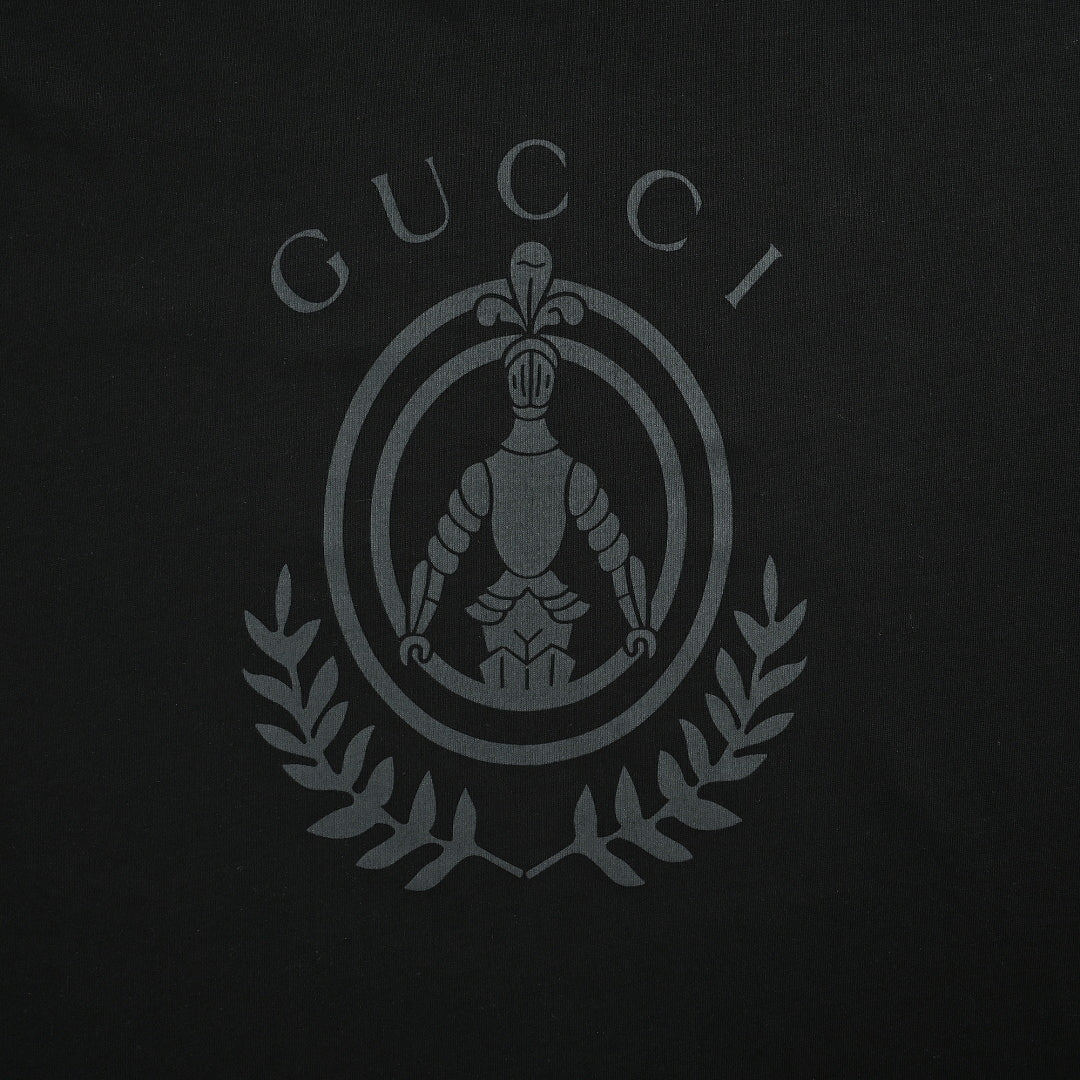 Gucci 2026 Horsebit Pocket T-Shirt — Black | Made in Italy