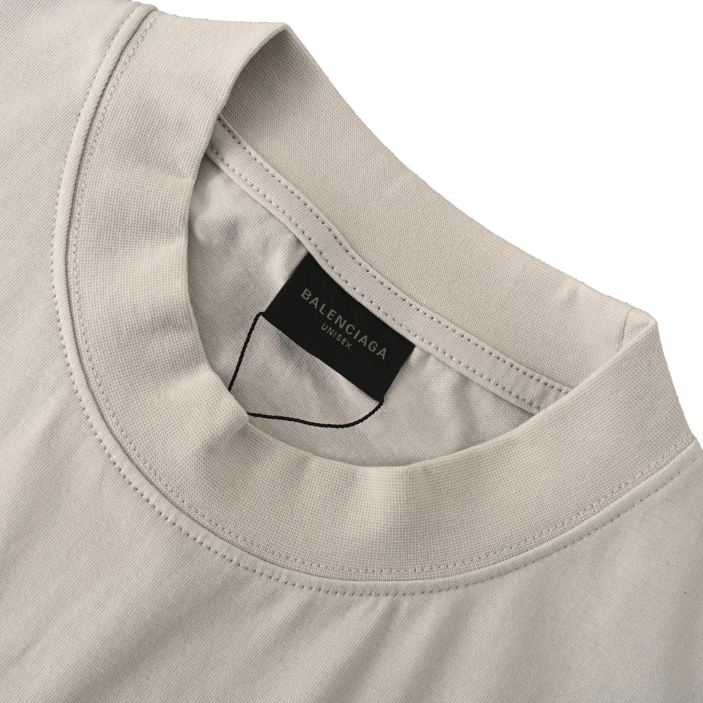BALENCIAGA Printed Crew-Neck Short-Sleeve T-Shirt
