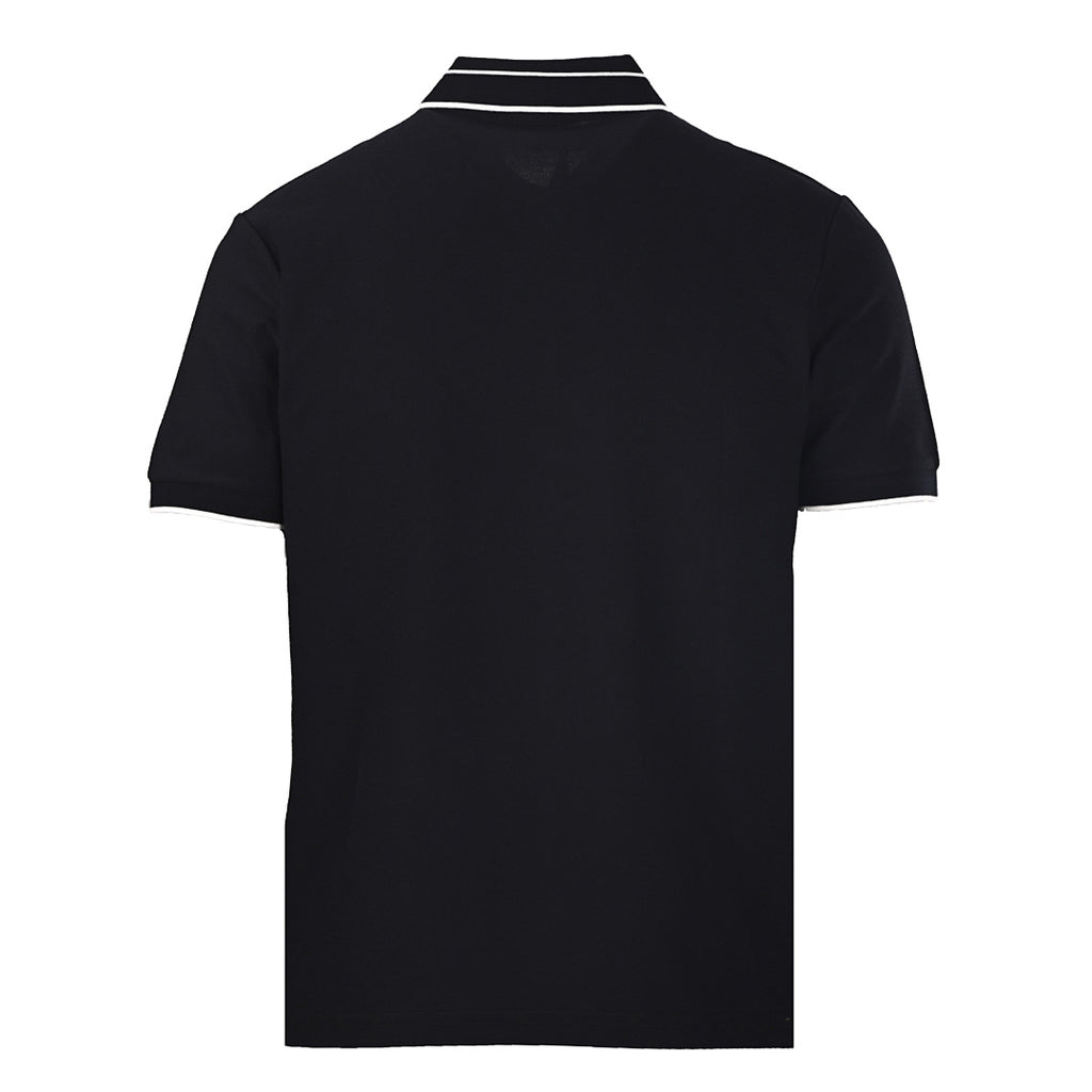 PRADA Triangle Logo Embroidered Polo Shirt