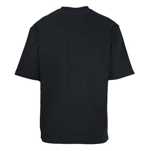 BALENCIAGA Double-B Buckle & Letter Print Short-Sleeve T-Shirt