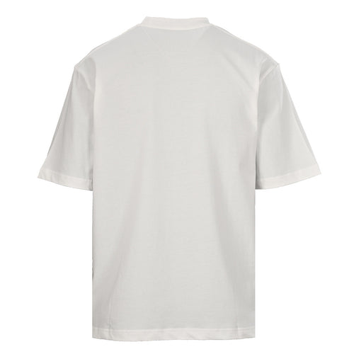 BALENCIAGA Double-B Buckle & Letter Print Short-Sleeve T-Shirt