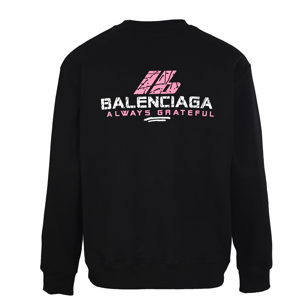 Balenciaga Unisex Oversized Logo Hoodie