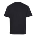 Fendi Roma FF Monogram Color-Block Print T-Shirt — BLACK/ Pink & Yellow