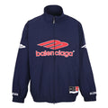 Balenciaga Paris Script Logo Embroidered Cotton Hoodie