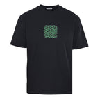 Loewe Oversized Graphic Print T-Shirt — BLACK